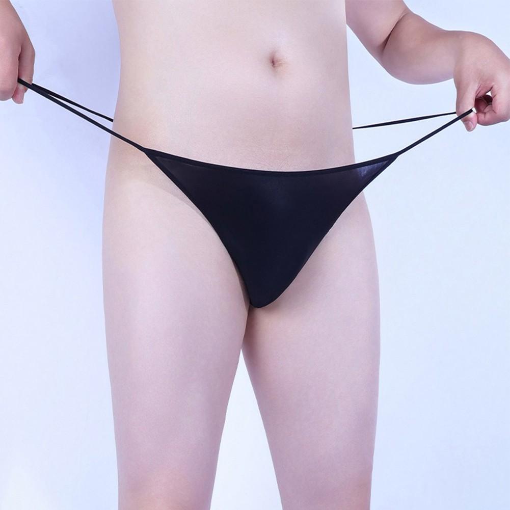 G-String Underwear Men Thongs Sexy Briefs High Stretch