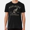 Adelaide Australia Down Under Kangaroo Vinta S To 5XL Made In the AU/USA T-Shirt