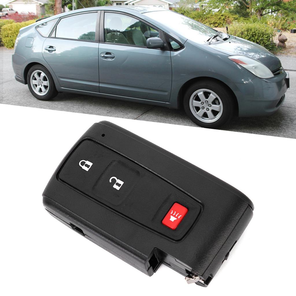 Auto 3 Tasten Fernbedienung Schlüsselanhänger Gehäuse Abdeckung Ersatz Passend für Prius 2004?2009