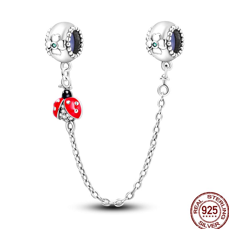 Copper Shiny Zircon Chain Series Beaded Beads Suitable For Pan Original Bracelet Diy Jewelry Gift