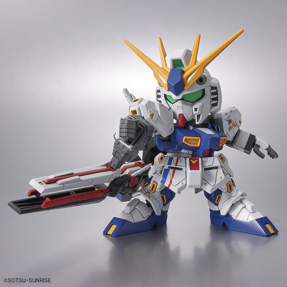 Bandai Gundam Side-F Limited BB Senshi RX-93ff Nu Gundam Mobile Suit Gundam Char's Counterattack Action Figure