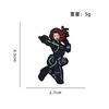 Superhero Anime Cartoon Brooch Pin Avengers Movie Merchandise Backpack Decoration