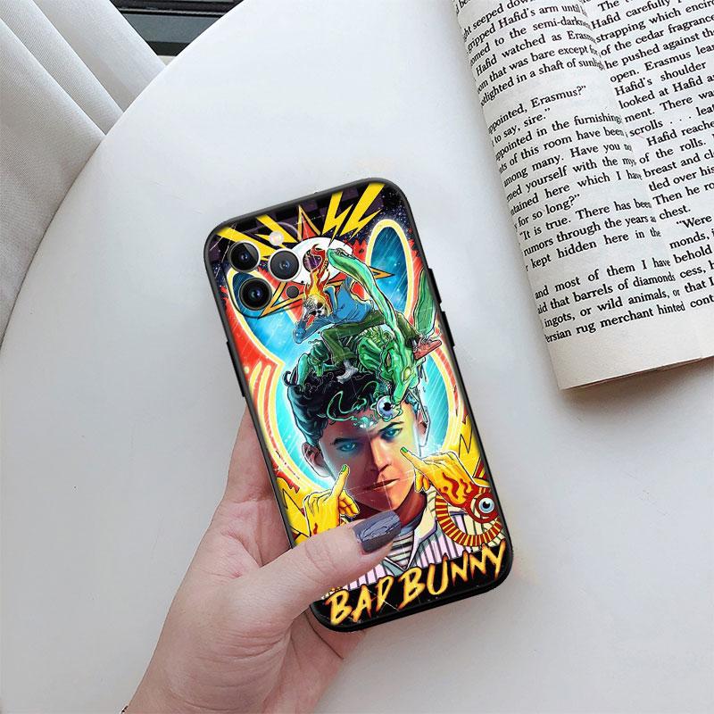 Bad Bunny New High-End Cover Phone Case for iPhone 16 15 14 13 Pro Max Plus Mini