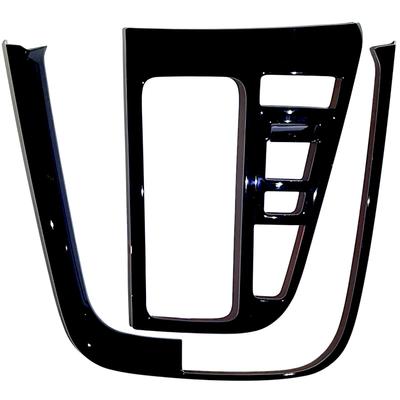 Flatland New Noah 90 Series/Voxy 90 Series Accessories Interior Custom Parts Shift Panel Set (Standard, Piano Black)