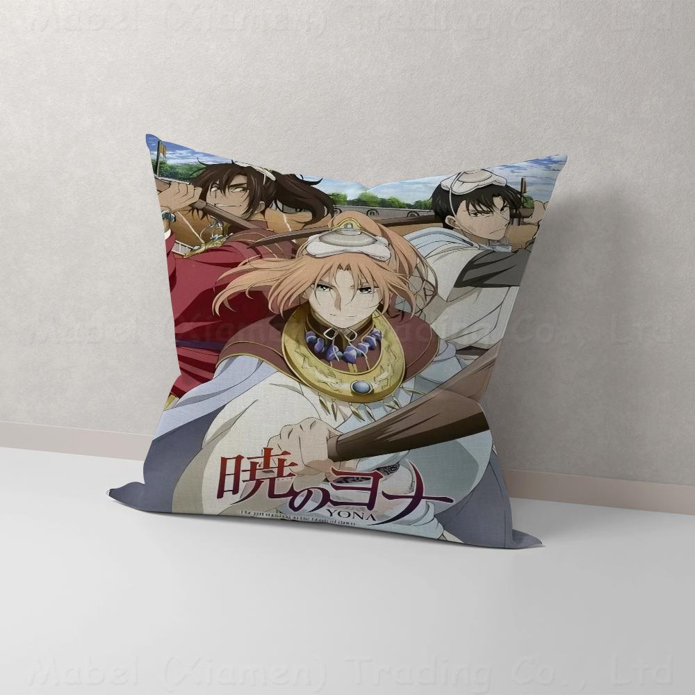 Yona Of The Dawn 45*45cm Cushion Cover Pillow Cover Decor Pillowcase Home Pillowcase For Couch Pillow