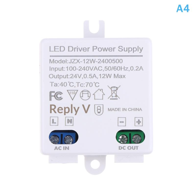 LED Transformer 12V 24V Power Supply Constant Voltage for Indoor Lighting 6W 12W 15W Energy Efficient Solution