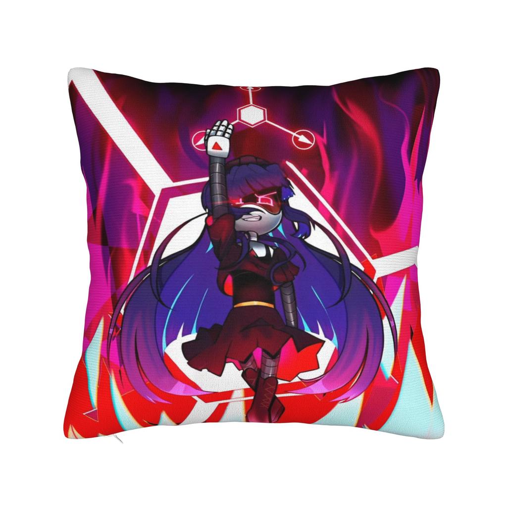 Murder Drones Games Square Pillow Case Cushion Cover Awesome Polyester Decor Pillowcase for Sofa 18
