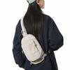 Multifunctional Nylon Shoulder Bag Large Capacity Sports Crossbody Bag Men's Chest Bag  Female