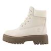 Botas Curtas Impermeáveis Antiderrapantes Confortáveis para Exterior Botas Femininas Bege A2H3CEX4