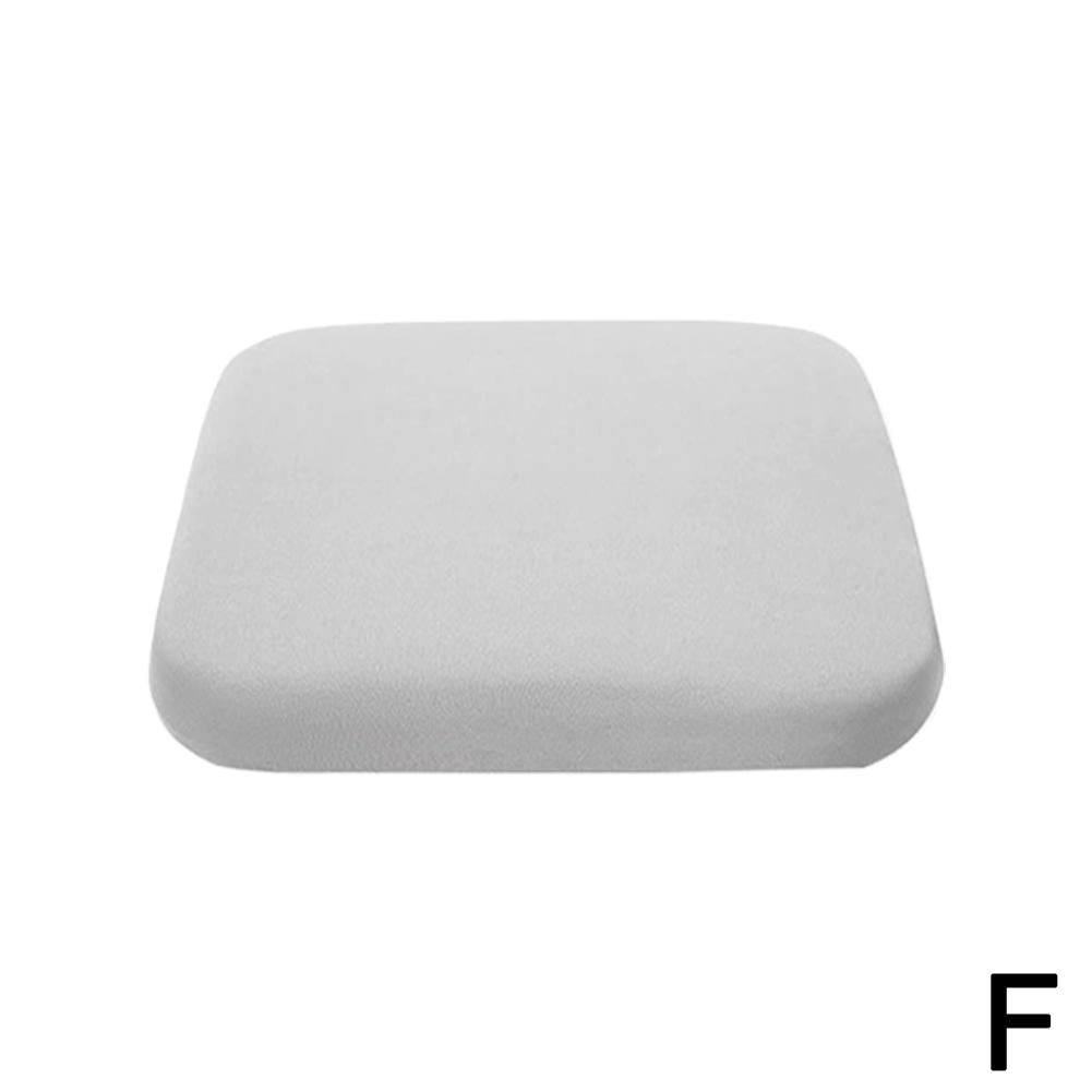 

Подушка для автомобильного сиденья, нескользящая губчатая накладка, эргономичное кресло для автомобиля, память для длинной подушки U N0F2 Light Gray-One size