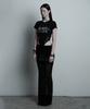 Ilio Black Lace Mermaid Long Skirt