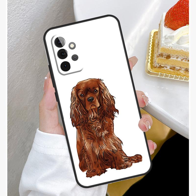 Cavalier King Charles Spaniel Case For Samsung Galaxy A53 A33 A23 A13 A15 A25 A35 A55 A54 A34 A14 A51 A12 A32 A52 Cover
