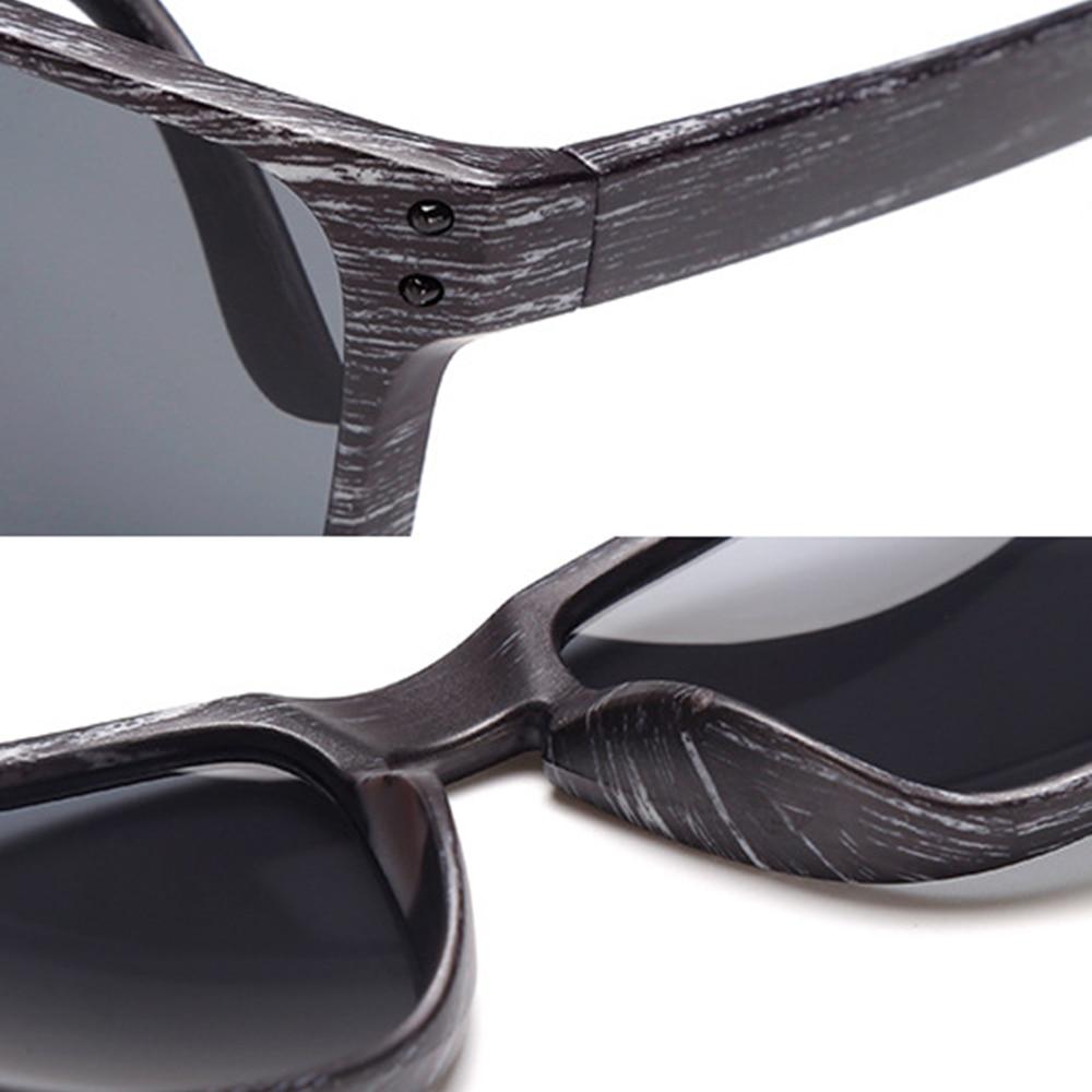 Удобные прогрессивные мультифокальные очки для чтения в квадратной бамбуковой деревянной — фото 4