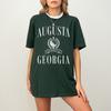Augusta, Georgia Kurzarm-T-Shirt | Herren, Damen Golf, Country Club Shirt | Geschenk für Golfer | Vintage, Retro, Athletisch, Athleisure Stil