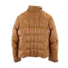Aquascutum Sheep leather Lamb leather Down jacket 8F Brown Women Used