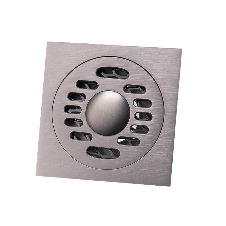 Modern 4-Inch Stainless Steel Polish Floor Drain Strainer Budget-Friendly Shower Drainer for Bathrooms