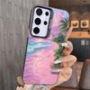 Pink Sunset Beach Dreamy Scenery Soft Phone Case for Samsung A17 A16 A15 A14 A13 A57 A56 A55 A54 A53 A37 A36 A35 A34 A33 A26 A25
