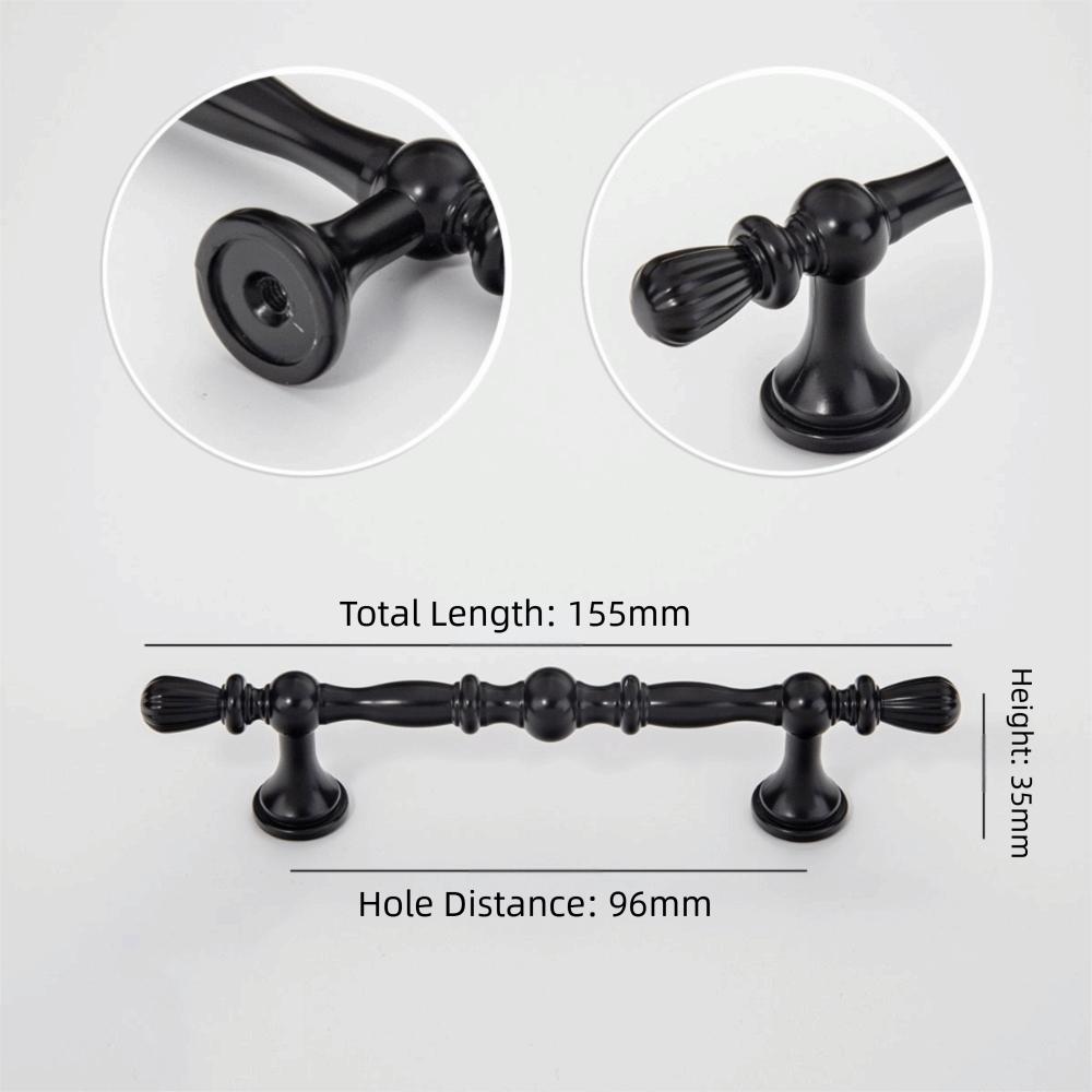 Nordic Style Wardrobe Door Handle Zinc Alloy Drawer Handle Cabinet Handle  Wine Cabinets