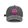 Washed Baseball Cap Unisex Adjustable Back Strap Graphic Print Just A Girl Who Loves Wrestling Casual Sports Hat For Adults