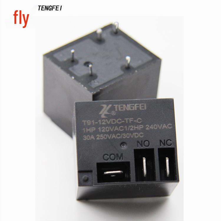24V/12V 30A High-Power 5-Pin Relay TF2100 T91 HJQ-15F-1-S-Z
