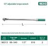 SATA 96313 1/2" Adjustable Torque Wrench
