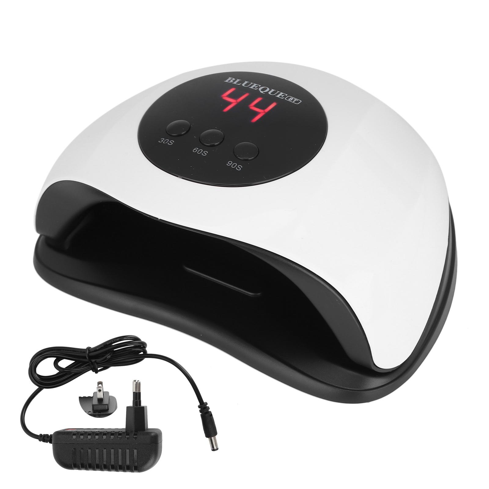 

УФ-светодиодная лампа для ногтей 48 Вт, профессиональная лампа для сушки гель-лака и маникюра 100‑240 В EU Plug