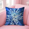 Game CCookie Run Kingdom Cushion Cover Natural Linen Pillow Case DoubleSided Print Decorative Sofa Pillowcase Home Decor Gift