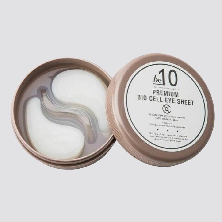 Be10 Premium Bio Cell Eye Sheets Revitalizing Patches for the Eyelids and Nasolabial Area, 60 Pcs.