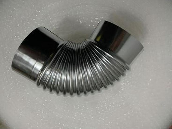 Galvanized Iron Wood Stove Chimney Ventilation Pipe - 3-Way for Kitchen and Fireplace