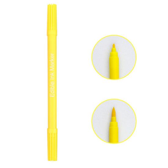 Baking Pen Strong Coloring Ability Health Double Head Design Edible Safety Baked Drawing Fondant Cookies Pigment Pen for Bakery