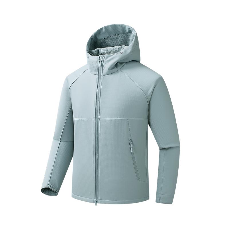 Outdoor Sports Mountaineering Clothing Soft Shell Hooded Windbreaker Jacket Plus Fleece Jacket