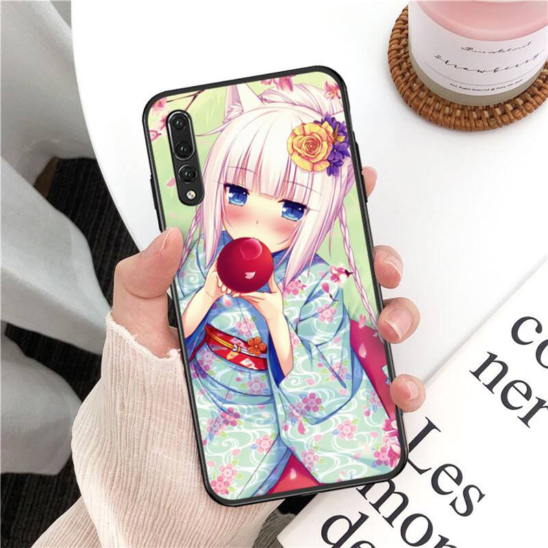 Nekopara Phone Case for Samsung A51 A30s A52 A71 A12 for Huawei Honor 10i for OPPO vivo Y11 cover