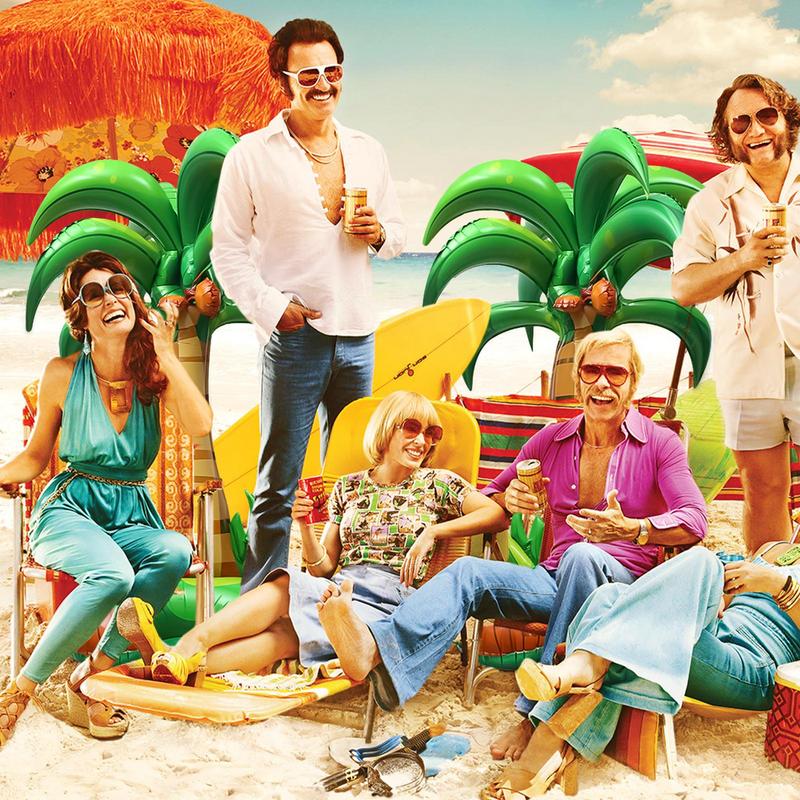 4D Palm Tree Foil Balloon Cartoon Standing Tropical Balloon Realistic Balloon Hawaiian Amusement Park Wedding Summer Party Decor