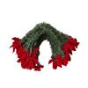 5/10Pcs Reusable Plastic Christmas Garland Ties With Bells - Twistable Bell Decorations Suitable For Banister, Stairs, Railing