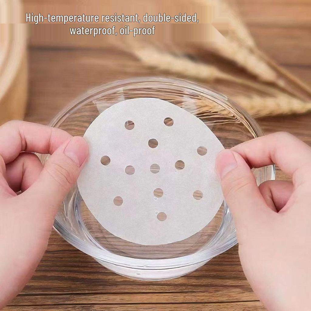 Disposable Food-Grade Steamer Paper Pads for Buns and Mantou