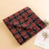 Womens Houndstooth Scarf Daily Commute Warm Neck Wrap Lightweight Shawl Fashion Accessory