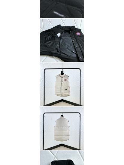 08 Stil Canada Goose Daunenweste: Stehkragen Unisex Ärmellose Oberbekleidung - Wasserdicht, Warm mit Schulterpolstern.