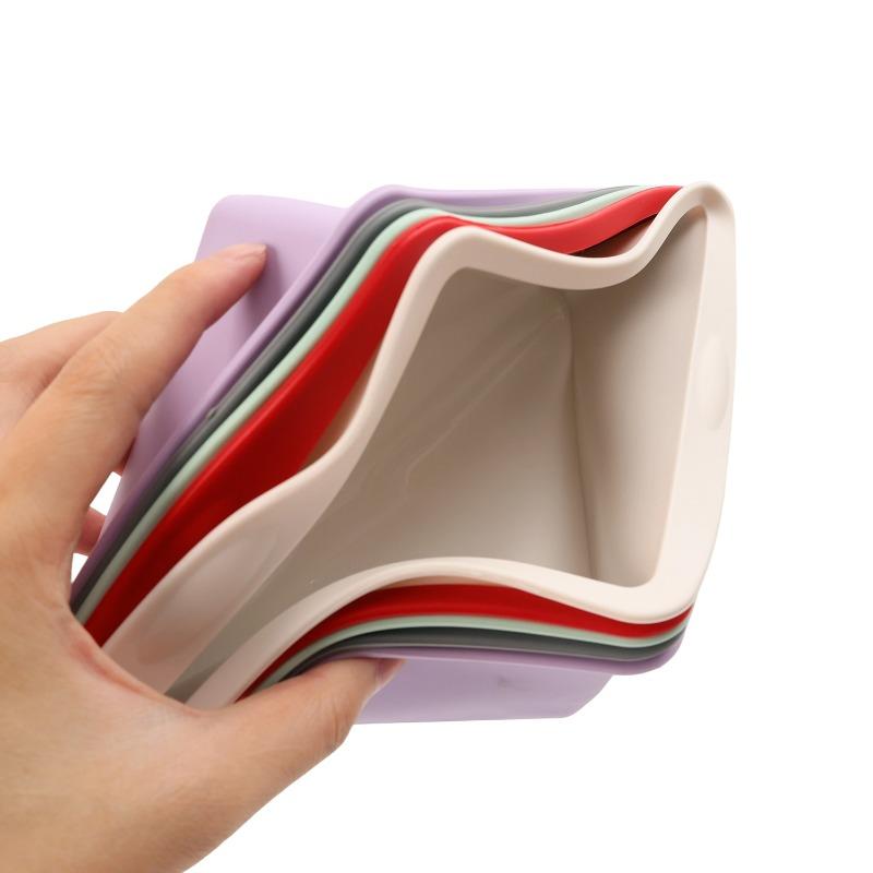 4/1 Stück Silikon-Kuchenform zum Backen, Antihaft-Quadratische Kuchenplatte, Toastform für DIY, Haushaltsküche, Backblech, 5 Farben