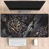 Anime Ghost Face Cartoon Nonslip Base Mouse Pad Hd Printing Samurai Devil Mask Gaming Mousepad Office Overlock Esports Desk Mat