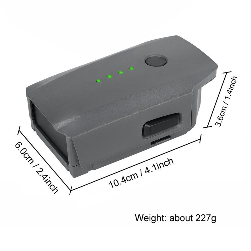 Yu Series 3830mAh Dual Replacement Battery for DJI Mavic Pro Drone