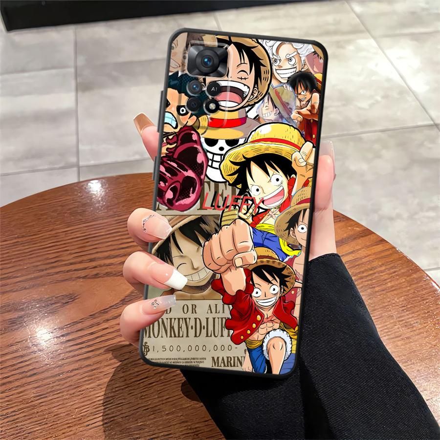Cartoon One Pieces Funda Phone Cover Case for Xiaomi Redmi Note 11 13 Pro Plus 11s 12s 12 Pro 9 10S 9S 7 8 14 10