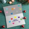 Multicolored Heart Sticker Removable Adhesive Packgaing Sticker for Journal Planner Photo Album Birthday Card Decoration