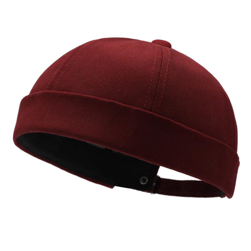 Hat Bowler Brimless Cap Warm Breathable Skullcap Fashion Casual Fashion Gift