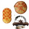 3pcs Yunnan Ripe Pu-erh Tea Cake 300g Aged Black Tea Healthy Drink Loose Leaf Gift