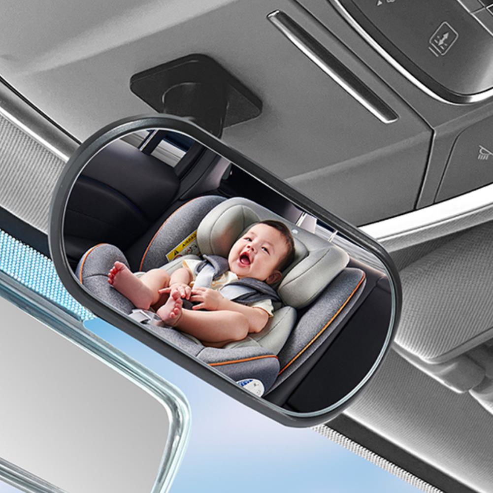 360° Adjustable Car Baby Rearview Mirror Baby Rear Seat Rearview Mirror Mini Safety Child Baby Kids Convex View Mirror for Car Interior Mirrors6