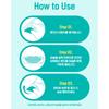 ATEX Sleep Mouth Tape Straight Type 124pcs - Anti Snoring Mouth Strips Nose Breathing, Korean