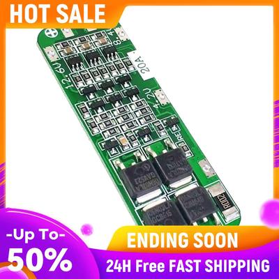 59x20x4mm 18650 Charger BMS Protection Board Module Simplified Design 3S 20A Li-ion for Drill Motor