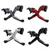 nakira Brake and Clutch Lever Set for Zephyr Balios and Estrella 650 W800, ZZR250, 400, ZRX400, II, (Gunmetal)