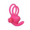 Doppel-Vibratorring Power Clit Duo Rosa