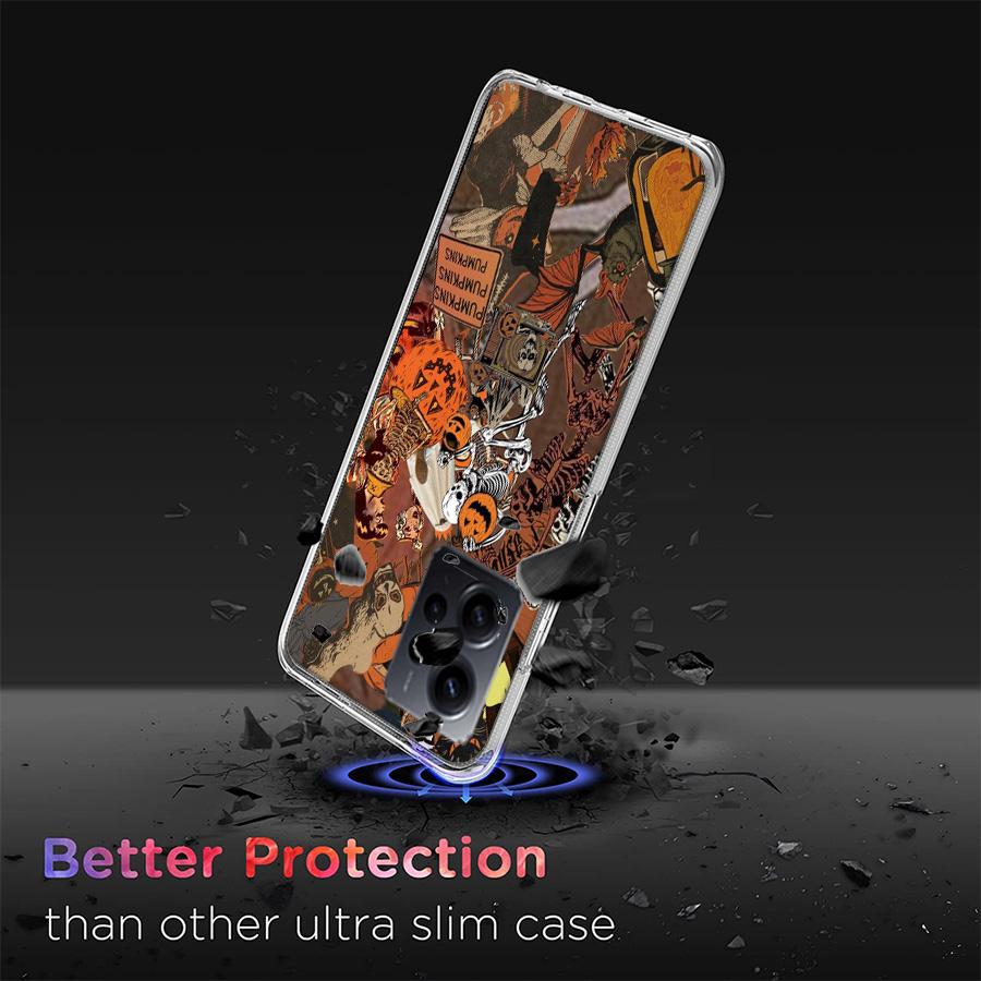 Halloween Fall Art Witch Cat Phone Case For Redmi 12 13C 12C 15C 9 10 10C Note 13 Pro Plus 14 15 Pro 9T 9C 9A TPU Soft Cover Cle